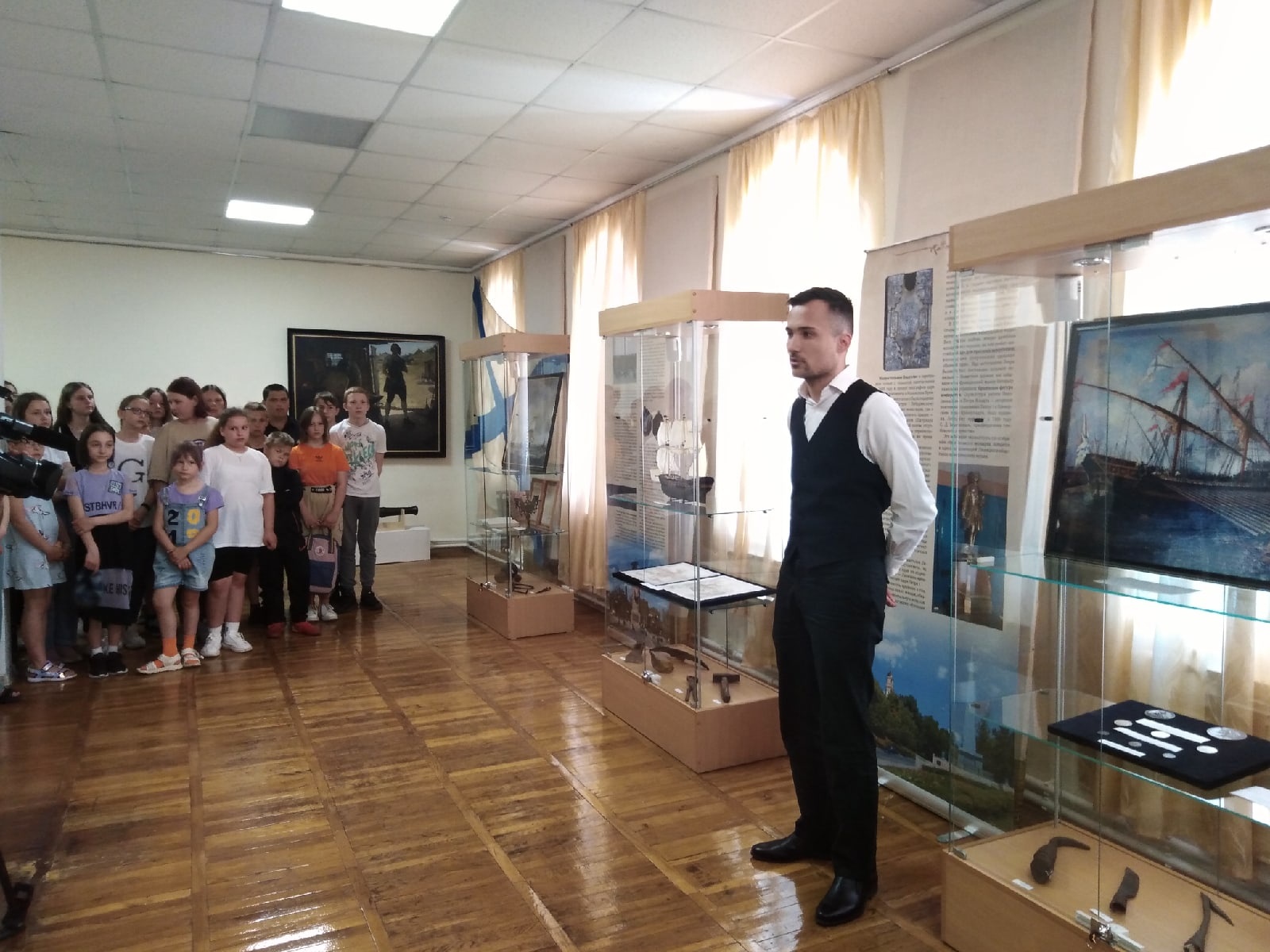 Открытие выставки «Петр I и Липецкий край»