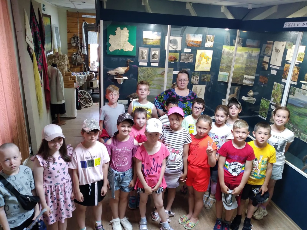 Фотоотчет с экскурсии для Добровского школьного лагеря