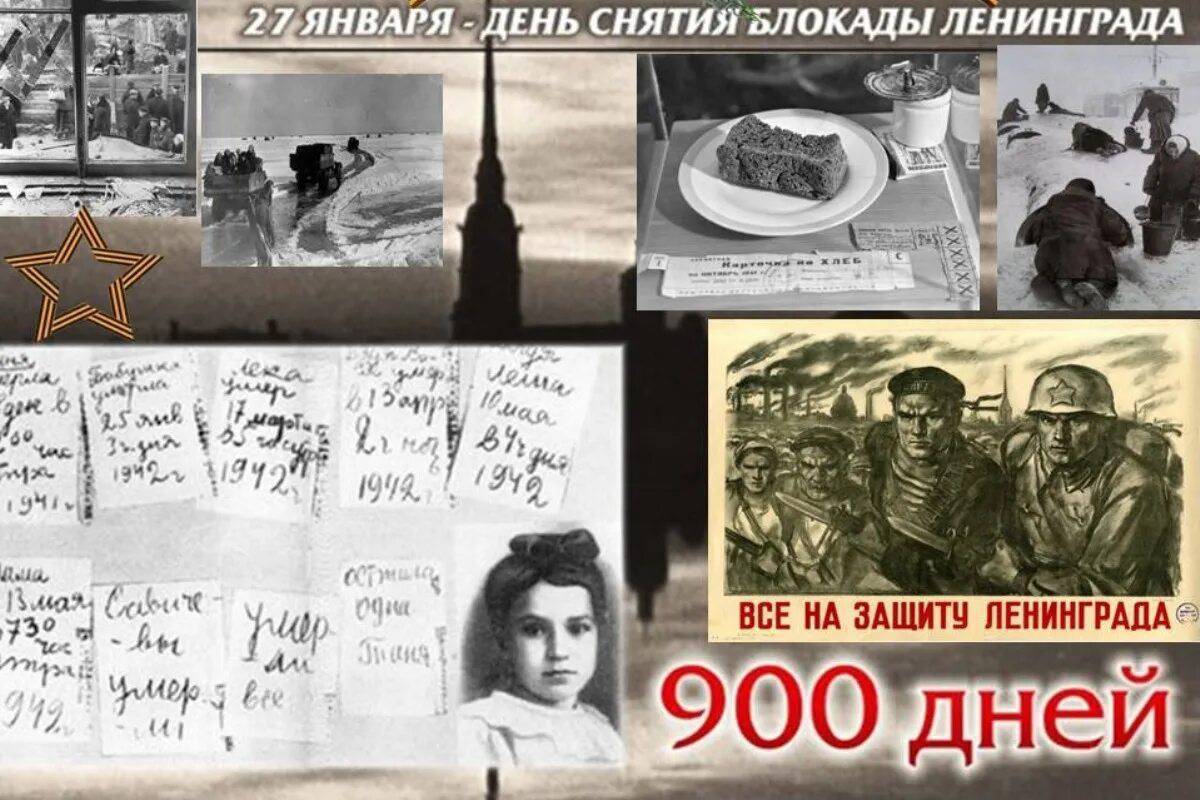 Анонс урока памяти «Разорванное кольцо». 80-летие полного снятия блокады г. Ленинграда (1944)